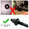 AiTuiTui 1 Pair Bike Quick Release Axle Skewer Bicycle Hub