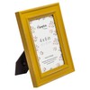 Hampton Frames PALOMA Distressed Shabby Chic Photo Frame Mustard Yellow