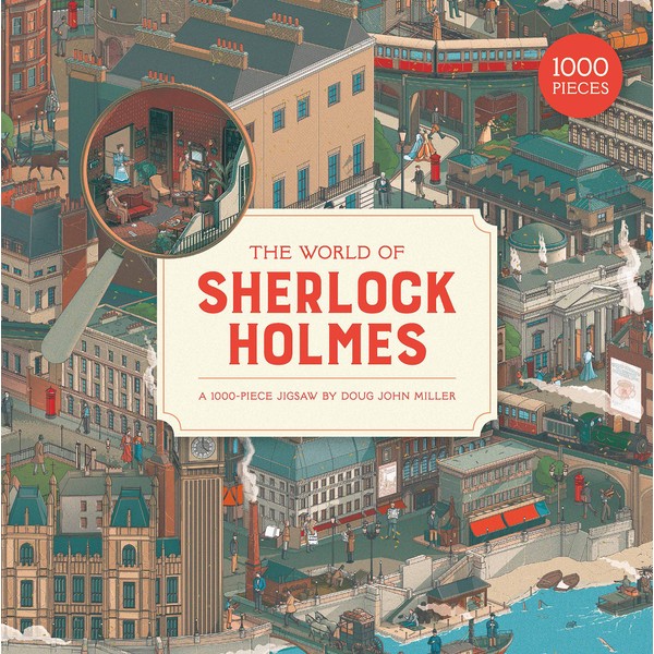 Laurence King The World of Sherlock Holmes 1000 Piece Puzzle