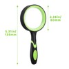 12 Pack 10X Magnifying Glass, 60mm Handheld Reading Magnifier for