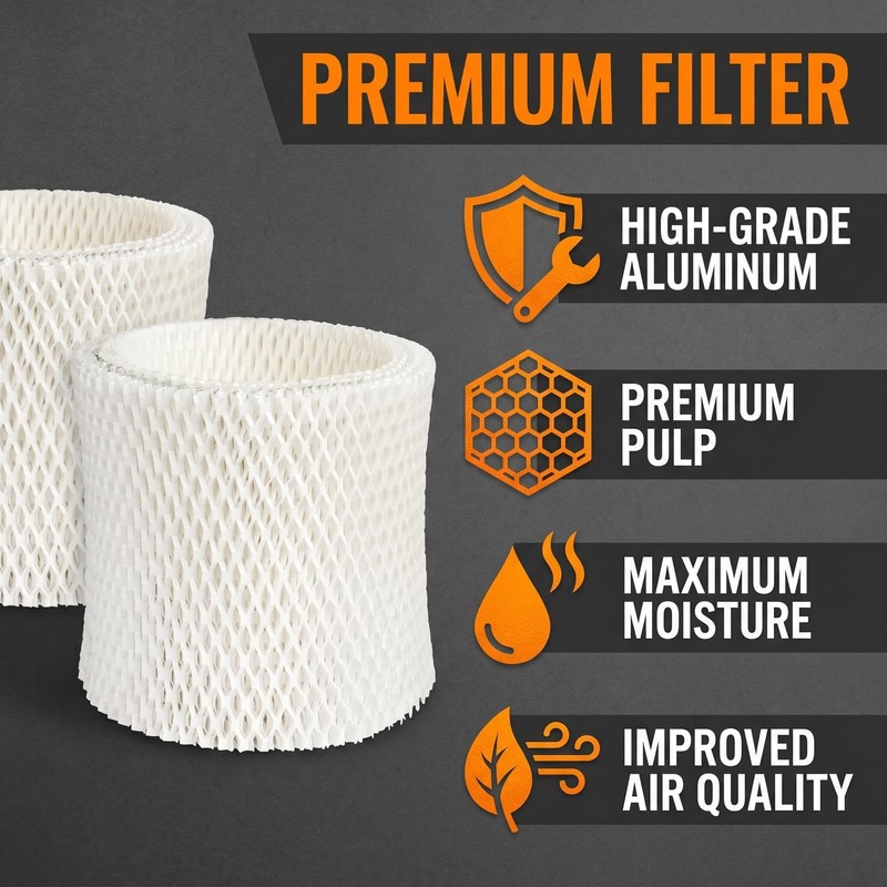 Strivy 3 Pack Humidifier Filter Replacement for Pelonis Humidifier PSU10E1BB,