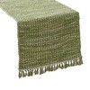 Park Designs Evergreen Basketweave Table Runner 13" X 36"