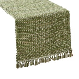 Park Designs Evergreen Basketweave Table Runner 13" X 36"
