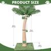 Palm Tree Cat Scratching Post, 36'' Cat Scratcher Post with