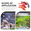 Toddmomy Pack of 5 Artificial Fish Floating Fish Decoration for