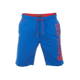 riverso Men's RIVJannik Swim Shorts, Summer Shorts, Sports Shorts with Drawstring and Print, 100% Polyester, Black, Blue, Red, Green and Orange, S/M/L/XL/XXL/3XL/4XL/5XL, xl