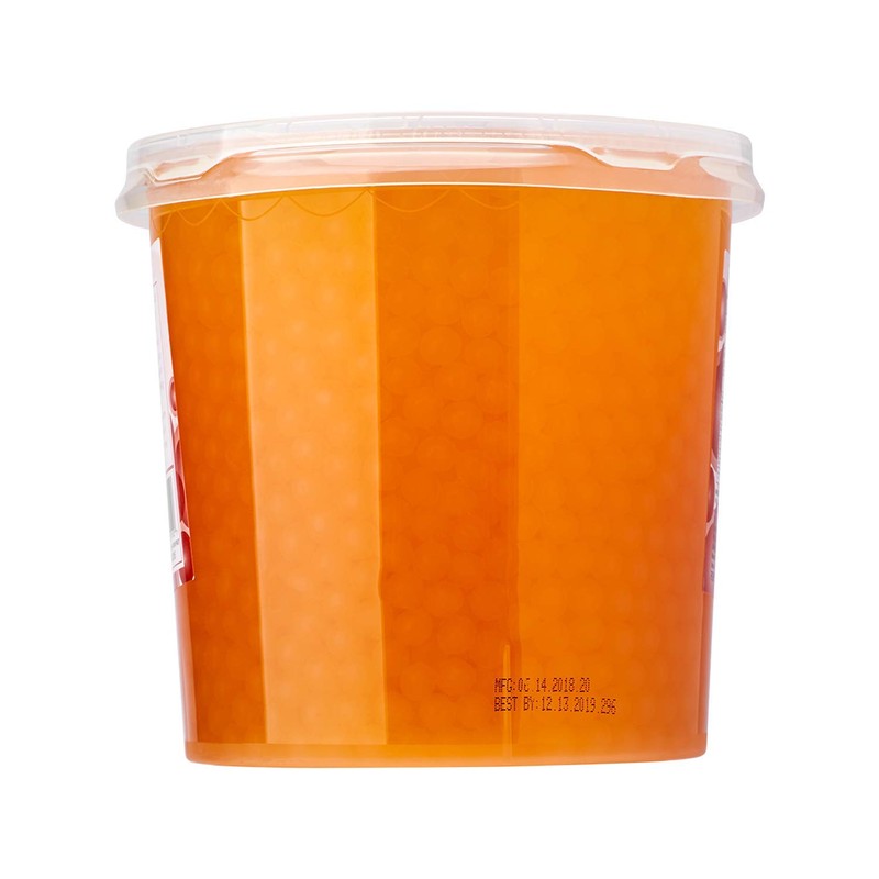 Tea Zone [7 Pounds] Passion Fruit Popping Pearls for Boba