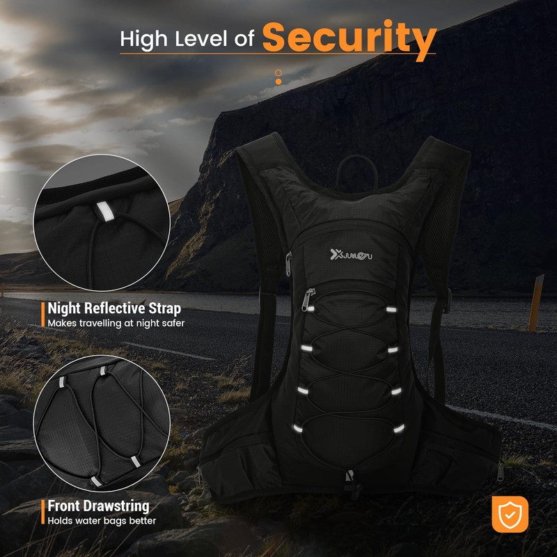 Hydration Backpack, Luckits Water Pack with 2L Water Bladder Lightweight