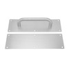 Pull Push Door Plate Handle with Screws 304 Stainless Steel