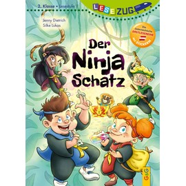 LESEZUG/2. Klasse - Lesestufe 1: Der Ninja-Schatz