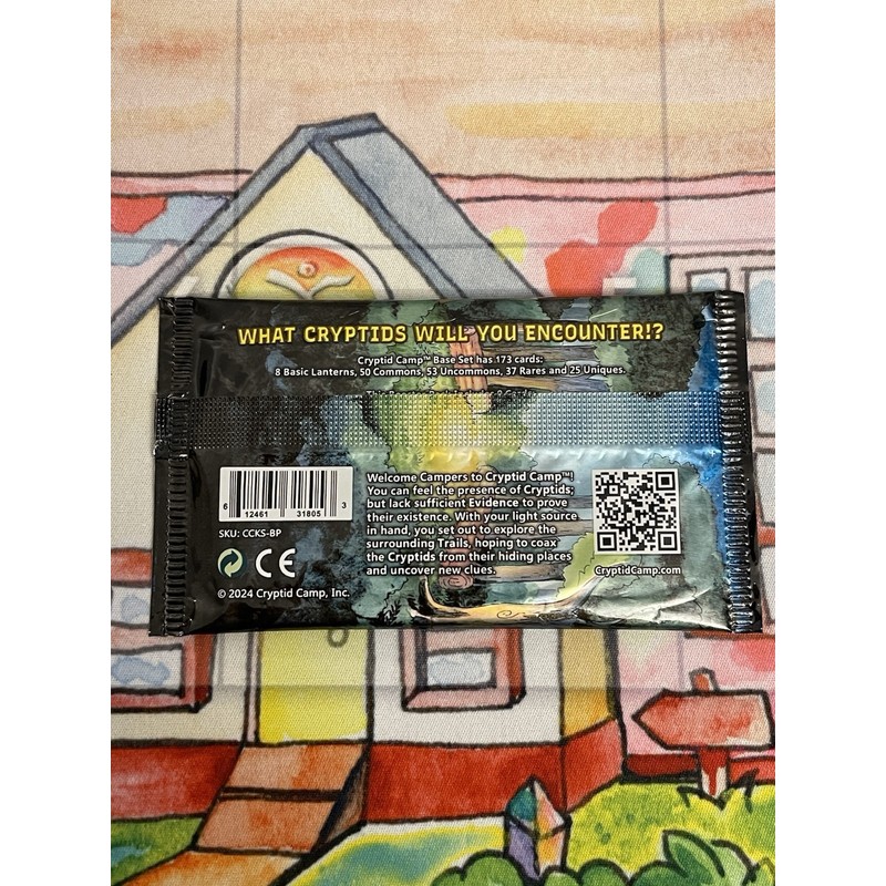 2025 Cryptid Camp TCG - Kickstarter KS Booster Pack -
