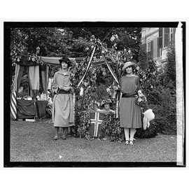 HistoricalFindings Photo: Laura & Inga Bryn,Fete Champetre,Garden Party,Entertainment,May 1922