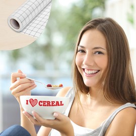 SOLSTM Transfer Tape for Vinyl - 30.5 x 457cm Vinyl Transfer Tape, No Residue Premium Transfer Paper for Vinyl Compatible with Cricut Vinyl Cutting Machines - Decals, Signs, Windows, Stickers etc