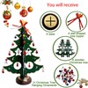Advent Calendar 2024 Christmas 24 Days Countdown Wooden Tabletop Christmas