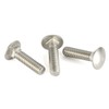 3/8-16 x 4 Carriage Bolts, Stainless Steel 18-8 (304), Round