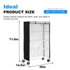 Harry Forest Waterproof Shelf Cover,600D Heavy Duty Wire Shelving Unit