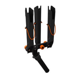 Pelican - Rocket Launcher Rod Holders - Adjustable 3 Rods Holder Fishing Poles - Universal Rod Holders, Black