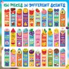 Lincia 150 Pcs Scratch and Sniff Bookmarks - Cute Assorted