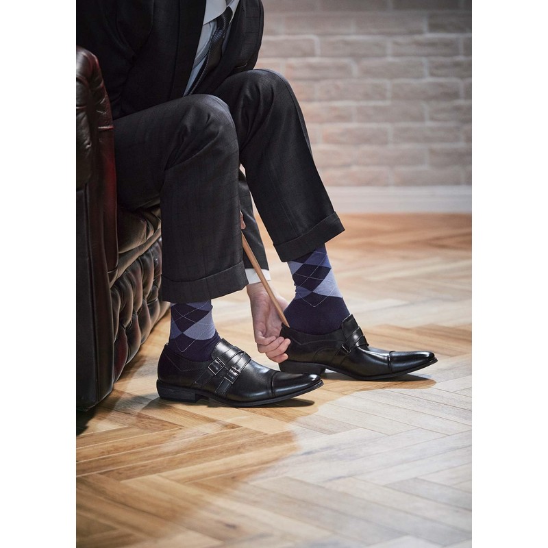[NAIGAI Style] Standard 02352613 90° Crew Length Casual Socks, Unisex,