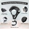 Dog Helmet with Anti-UV Clear Goggles Adjustable Cool Pet Motorcycle