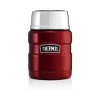 Thermos 184807 Stainless King Food Flask, Cranberry Red, 0.47 L