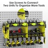 CCCEI Modular Power Tool Organizer Wall Mount with Charging Station.