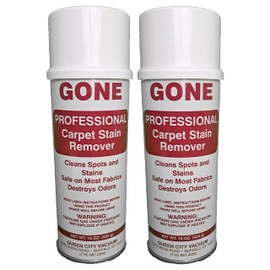 Supervacuums GONE Professional Carpet Stain Remover (2-Pack)