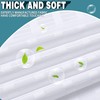 Conbo Mio Extra Wide No Hook Shower Curtain with Snap