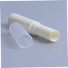 IWOWHERO 15Pcs Refillable Lip Balm Tubes White Plastic DIY Lip