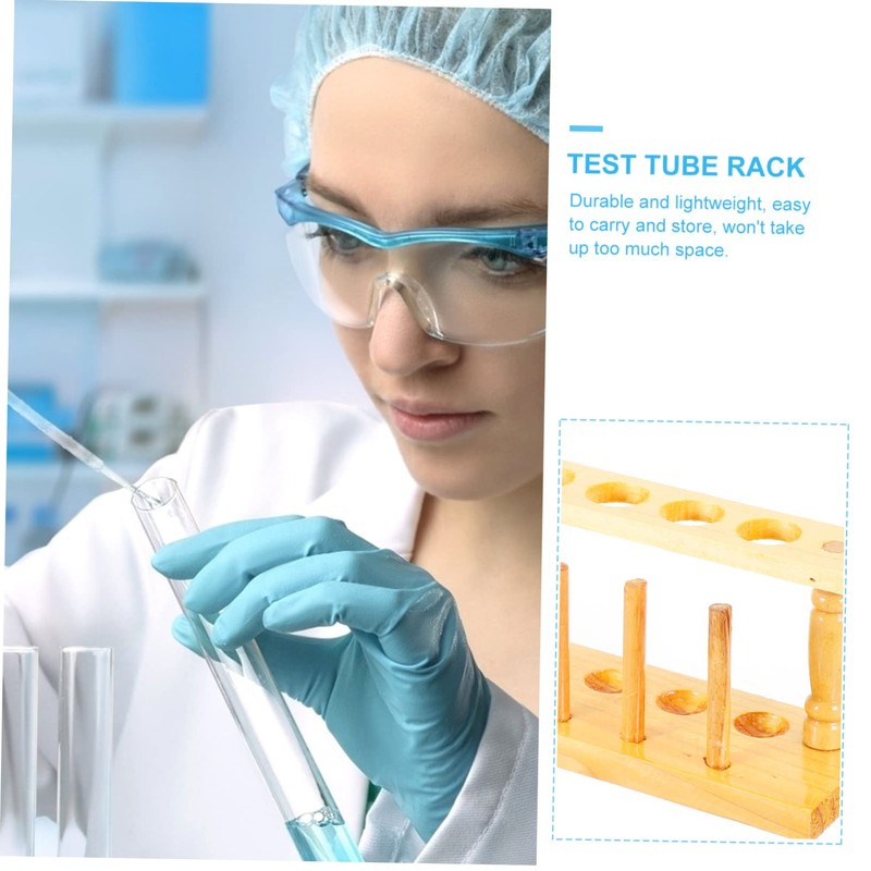 CHILDWEET 2pcs Test Tube Rack Test Tube Stand System Test