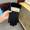 QUINTRA Warm Winter Cycling Gloves for Women, Velvety Thickened, Cold