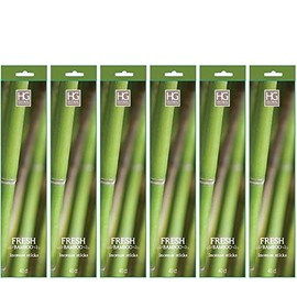 Hosley's 240 Incense Sticks Fresh Bamboo Highly Fragranced Incense. Infused with Essential Oils. W1
