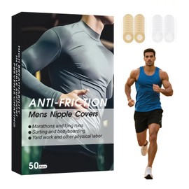 TZWXHDM Men's Nipple Cover, Anti-Chafing Running Nipple Covers Men, Premium Male Nipple Covers No Show for Sports and Daily Wear