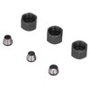 3 Piezas 6mm 6,35mm 8mm Conector de Clip de Enrutador