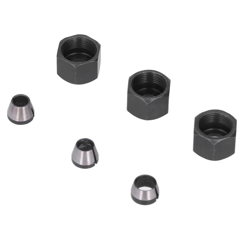 3 Piezas 6mm 6,35mm 8mm Conector de Clip de Enrutador