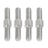 Pack of 4 Stainless Steel 304 Hexagonal Head Bolt Rods
