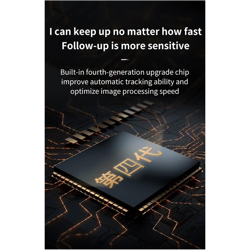 Smart Phone Holder with PTZ Camera for Calls and Videos,