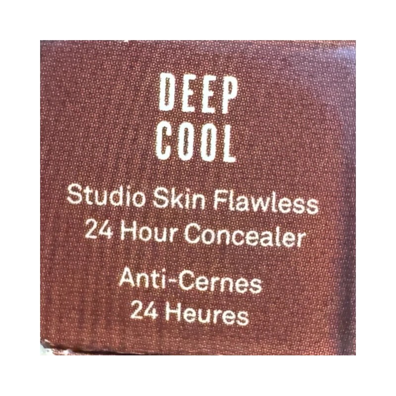 Smashbox Studio Skin 24 Hour Concealer - Deep Cool NEW