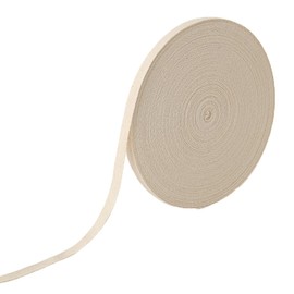 Herringbone Cotton Tape, 54 Yards/50M Twill Tape, Herringbone Pattern Tape for Sewing, Seaming, Trimming, Wrapping, Sewing DIY Craft Custom Gift Wrapping Home Decoration Gifts (1cm Wide)