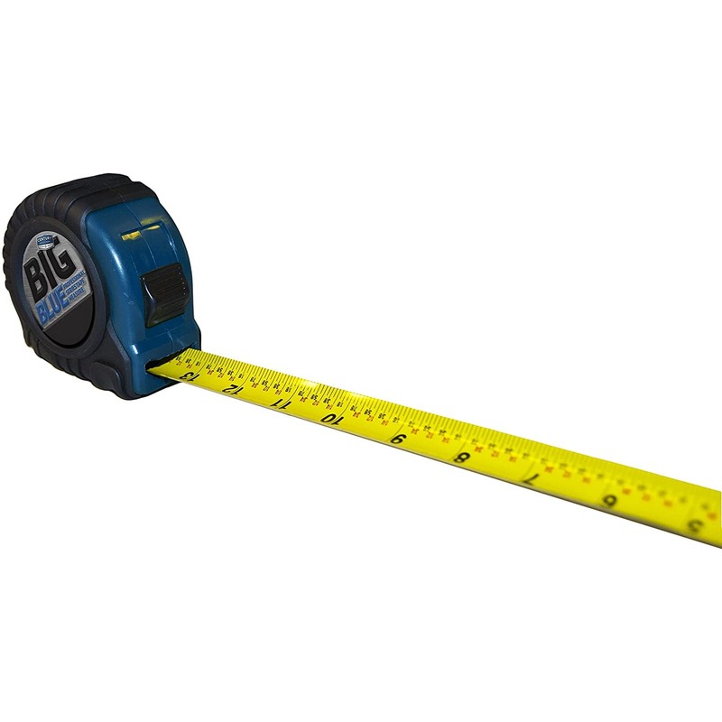 Century Drill & Tool 72825 Big Blue Tape Measure, 25-Foot