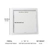 Fengze Plastic Access Panel-15x15cm Reinforced Plumbing Wall Access Panel,Separate of