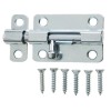 Everbilt 2-1/2 in. Zinc Plated Steel Door Gate Cabinet Safety