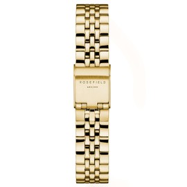 Rosefield Women's Watch - The Small Edit - 26mm Round Case, Gold white, Elegant