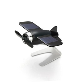 CHILDWEET Automatic Car Scent Solar Car Air Freshener Dashboard Accessory High-strength Alloy Lemon Smell