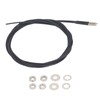 Fiber Optic Sensor 0 to 3600mm Distance Measuring M4 Thread