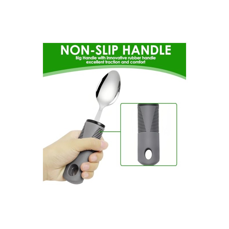 Goerpn Easy Grip Cutlery Set of 3 Extra Wide Chunky