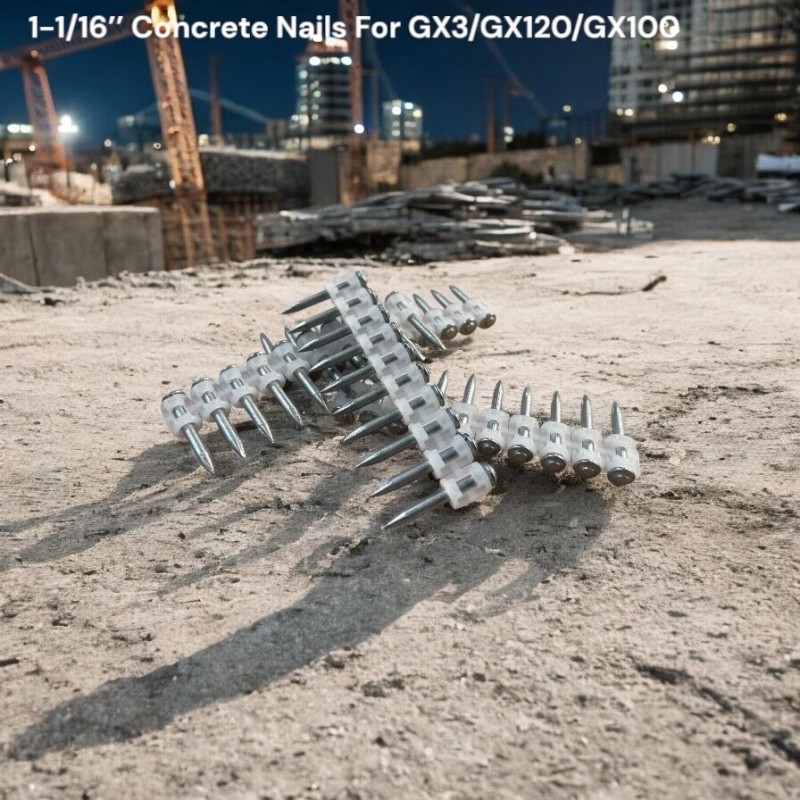 Hilti Gx3/ Hiti Gx120 And Hilti Gx100 1-1/16’’ Concrete Nails