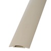 オーム電機 配線プロテクター 2号薄型 ベージュ 1m DZ-PTU21-C 00-9953 ケーブルカバー ケーブル保護 ケーブルかくし