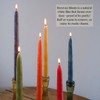 Candlestock Beeswax Taper Candles – Standard 7/8" Diameter, Pure 100%