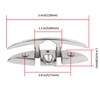 Laorde Boat Cleats 316 Stainless Steel Folding Dock Cleats 5